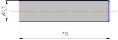 палец чертеж