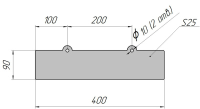 Дека400 чертеж