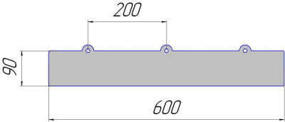 Дека600 чертеж